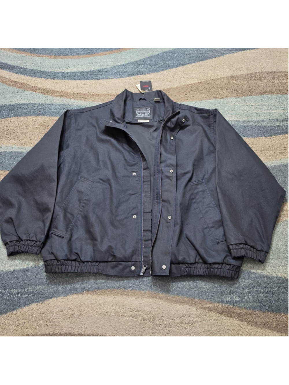 NWT RARE LEVI'S Sold Out Highland Park Denim Jacket Wax Coat Dark Indigo Sz XXL